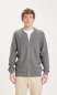 Preview: KnowledgeCotton Apparel Field Strickjacke - grau